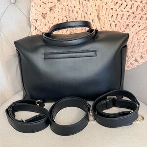 Mina Baie Emmy Midi in Black Vegan